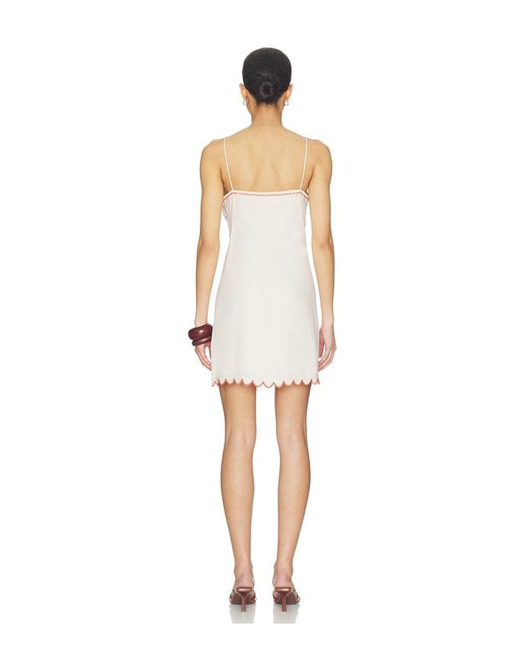 Amanda Uprichard White Coraline Dress