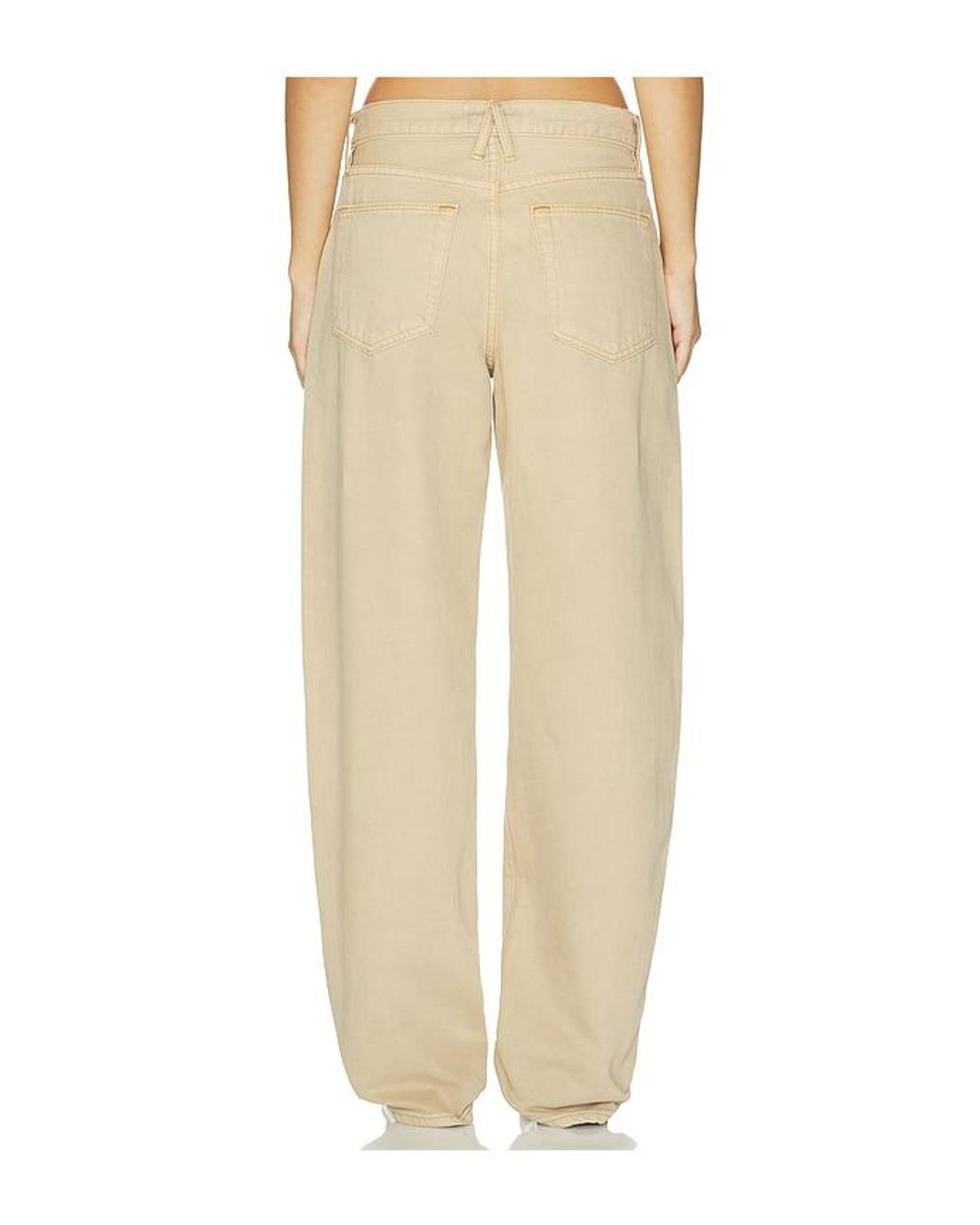 SLVRLAKE Denim Natural Ella Barrel Jeans