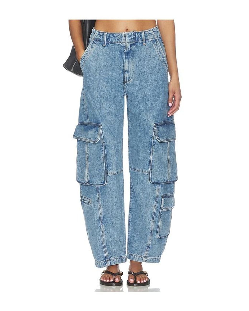 Agolde Blue Ambika Utility Jean