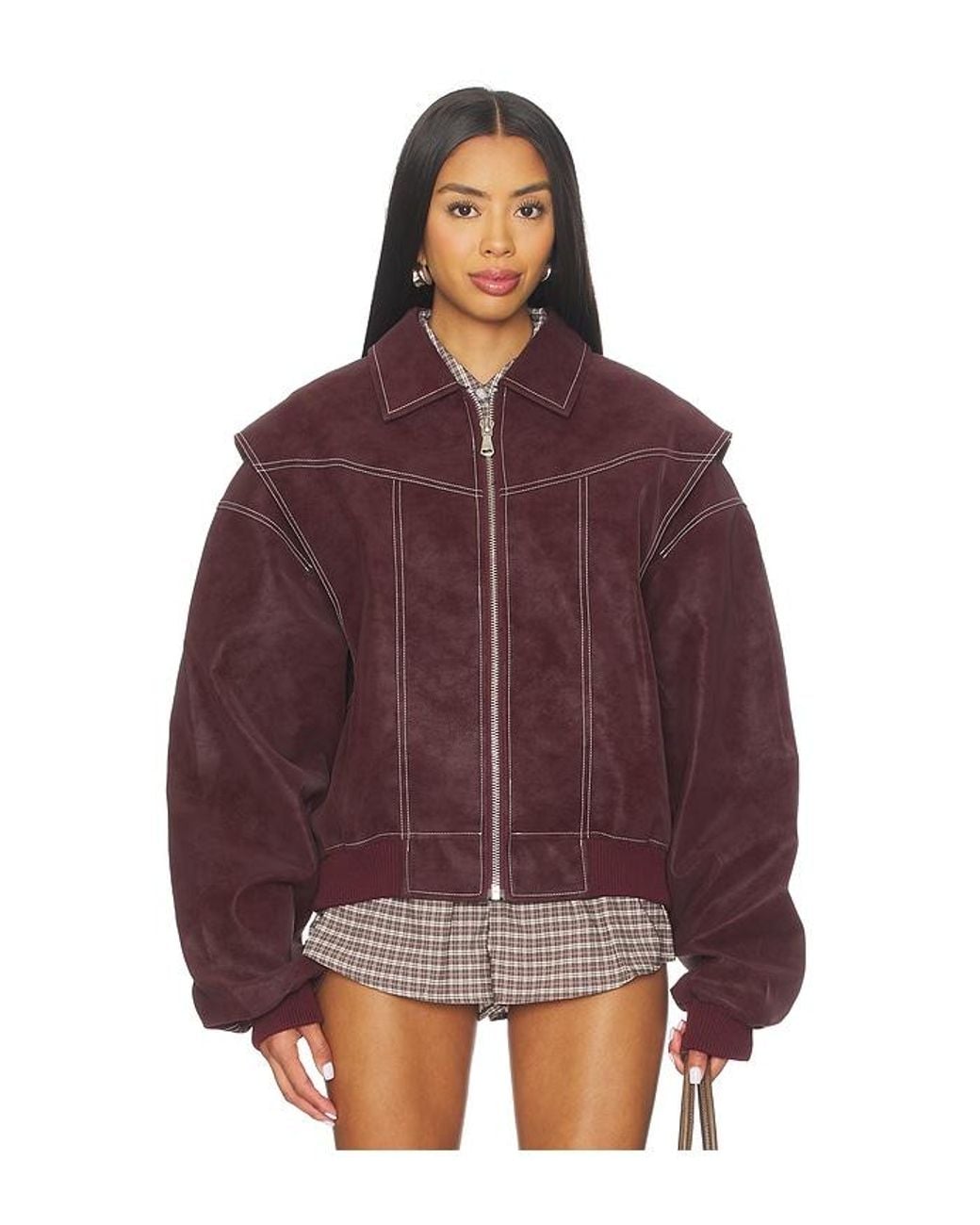 Lioness Red Vista Bomber Jacket