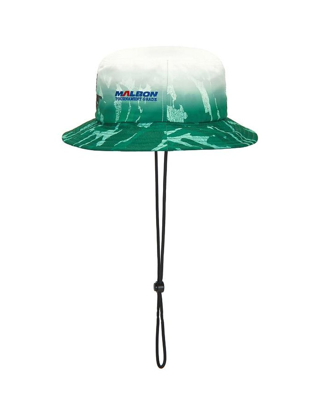 Malbon Green X Golf & Bass Club Sponsors Bucket Hat for men