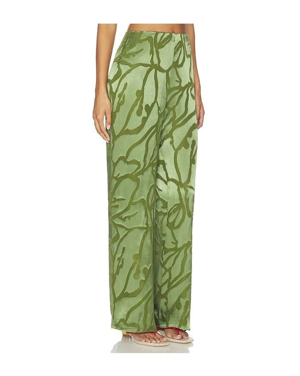 Cult Gaia Green Sara Pant
