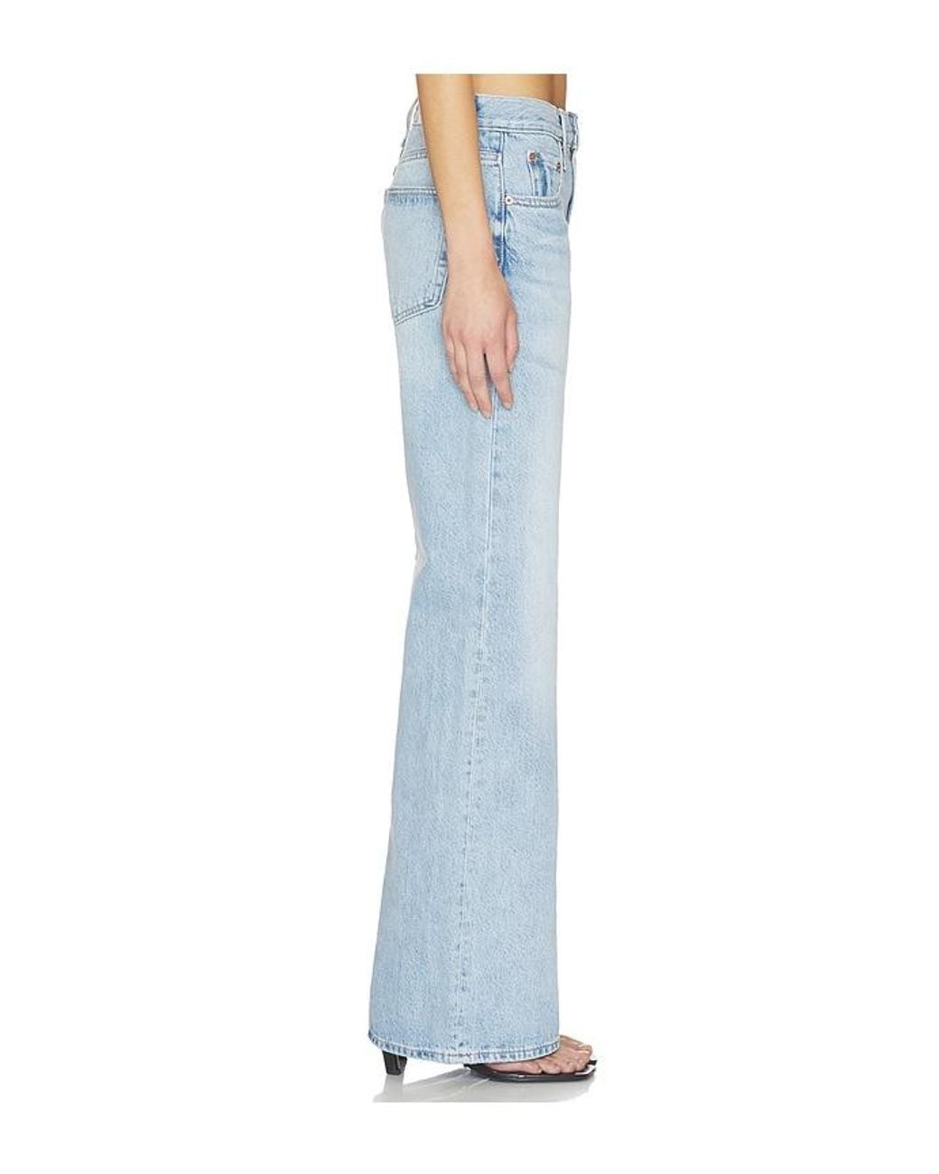 Pistola Blue Larsen Relaxed Flare Jeans