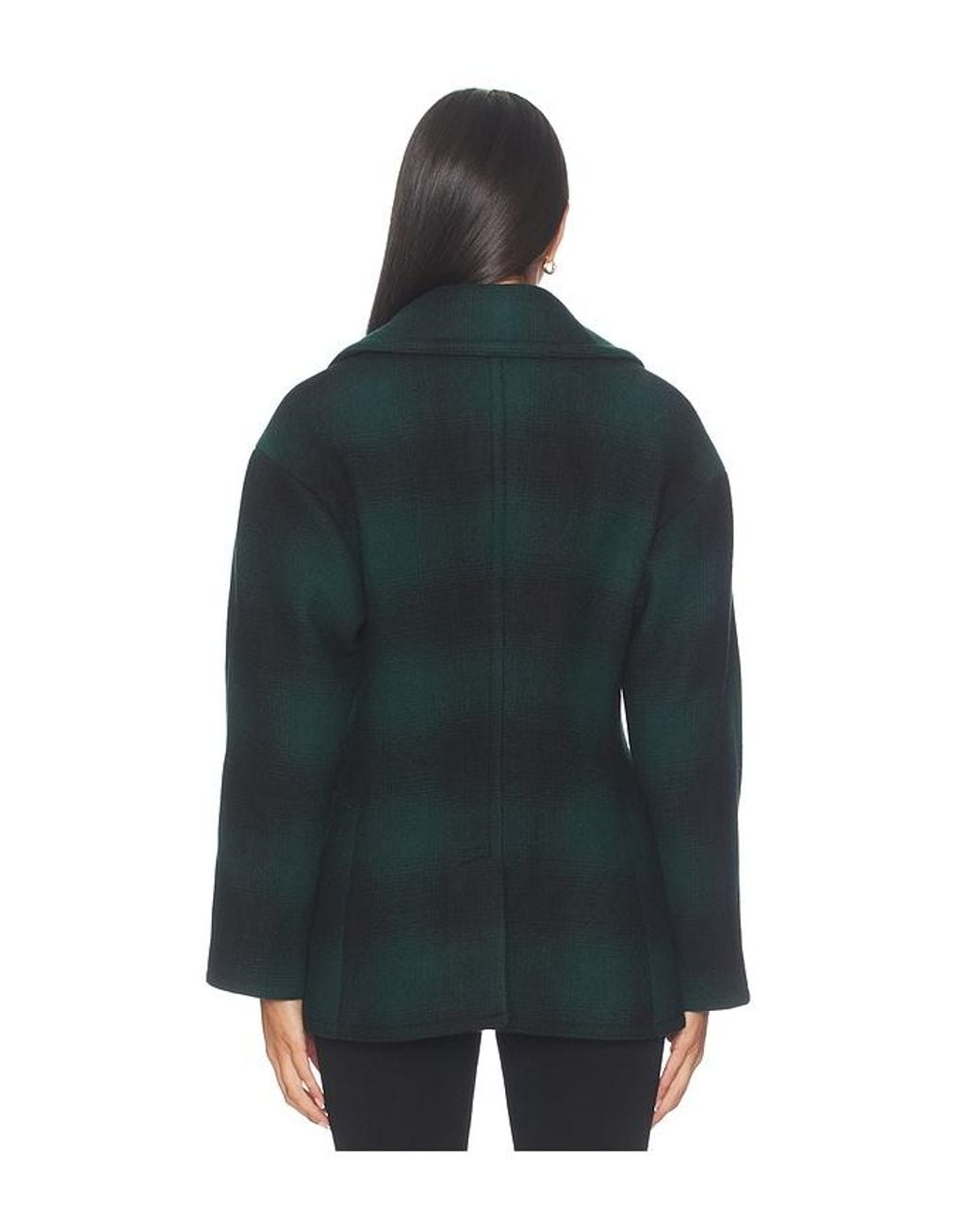 Polo Ralph Lauren Blue Wool Blend Coat