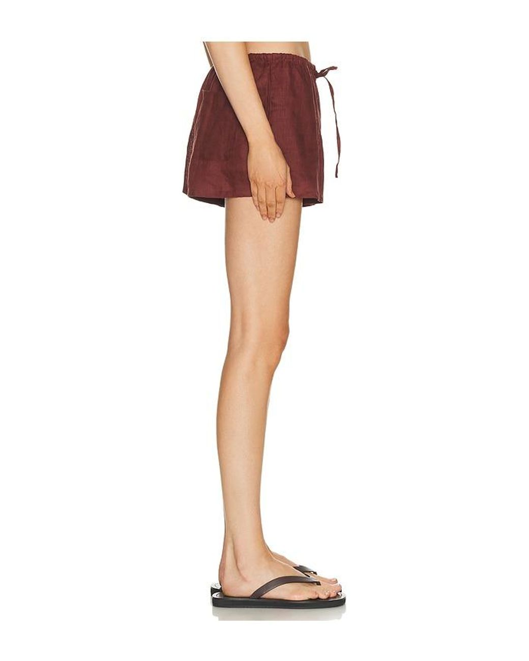 Mikoh Swimwear Red Uma Shorts