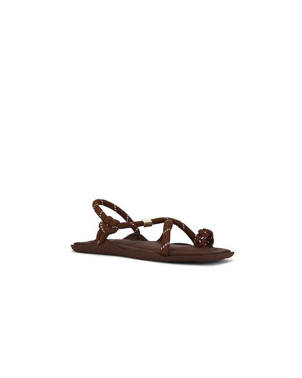 FlÃ²wze Brown Flò Square Sandal