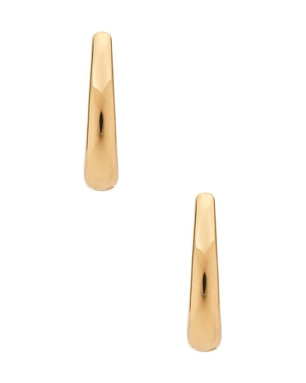 Ettika Metallic Mix Medium Hoop Earrings