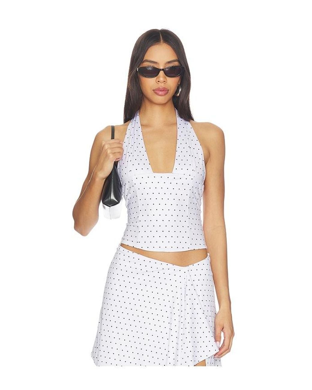 Amelie Teje White Bobbi Top