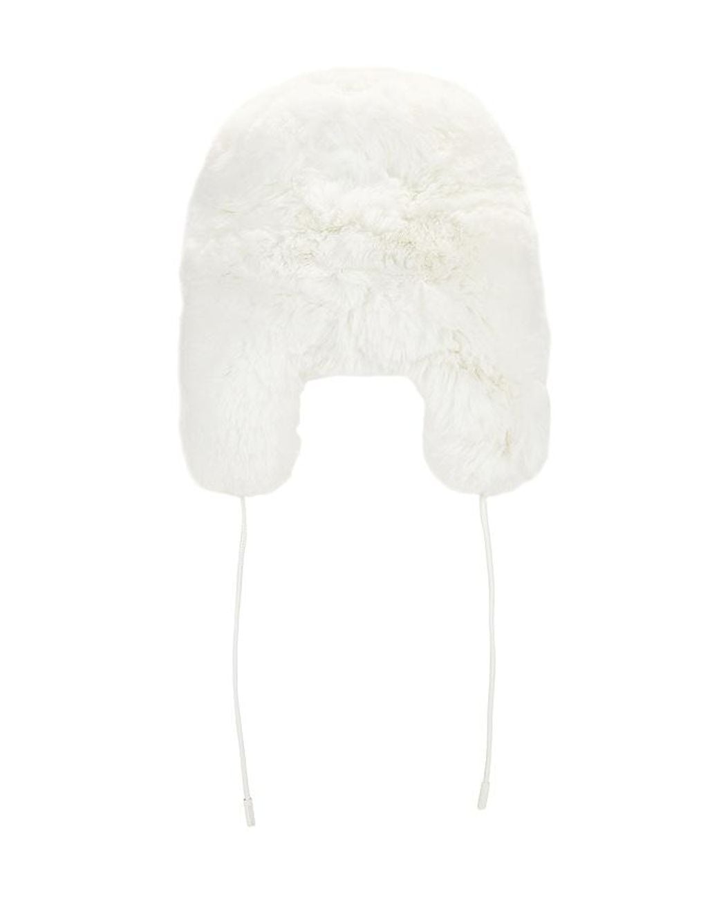 Goldbergh White Cher Faux Fur Hat