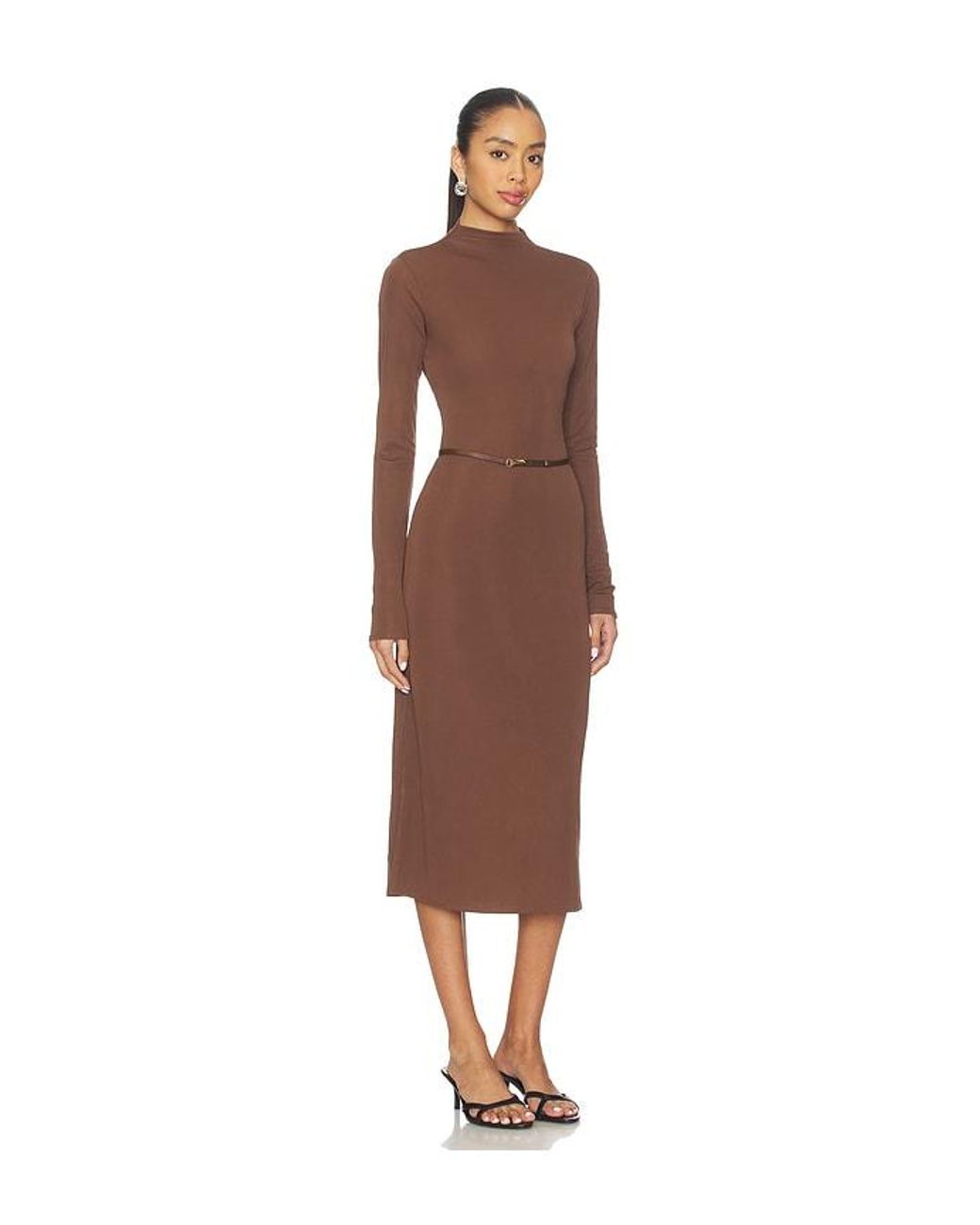 L'academie Multicolor Lune Midi Dress