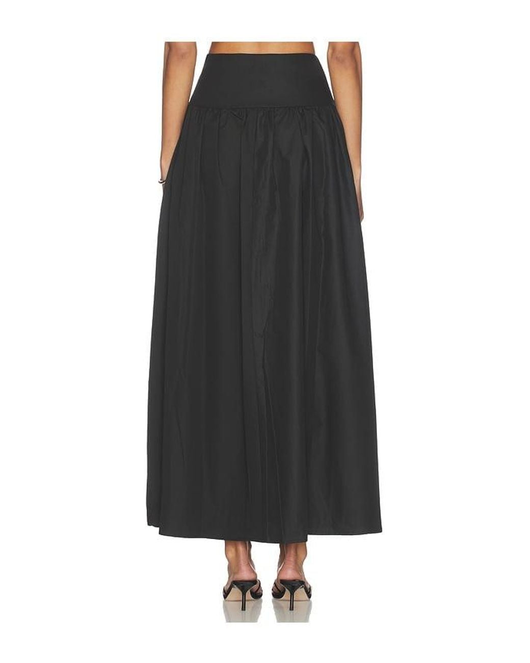 MORE TO COME Black Amaya Maxi Skirt