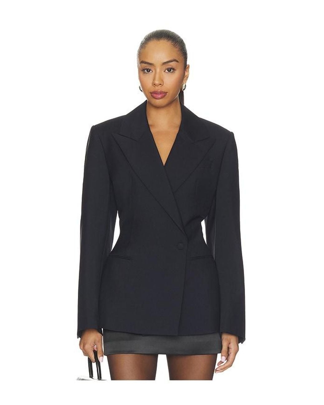 Rohe Black Hourglass Shaped Blazer