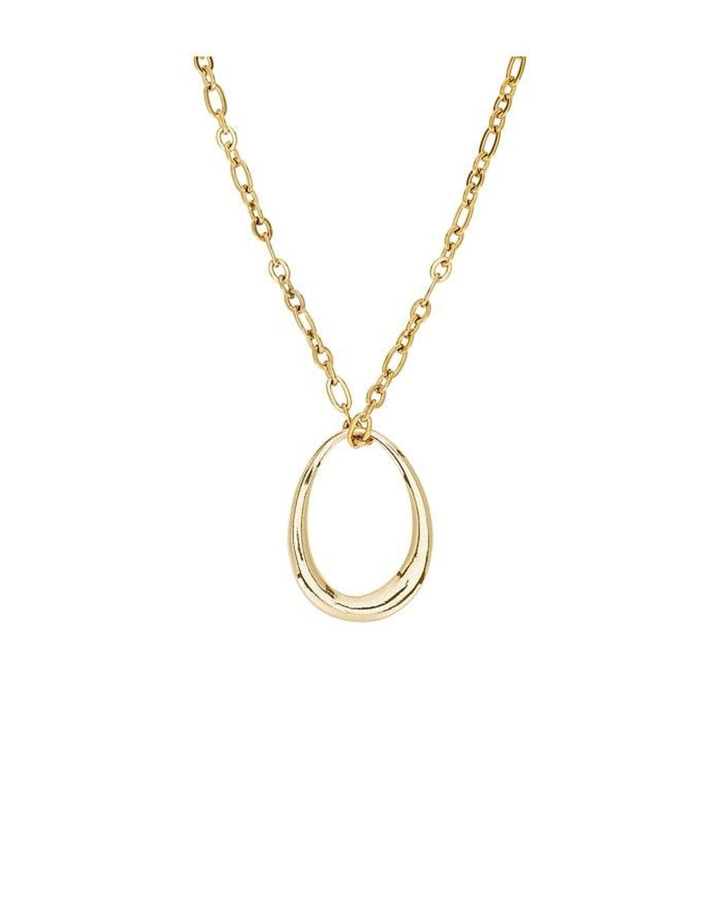 petit moments Metallic Delia Pendant Necklace