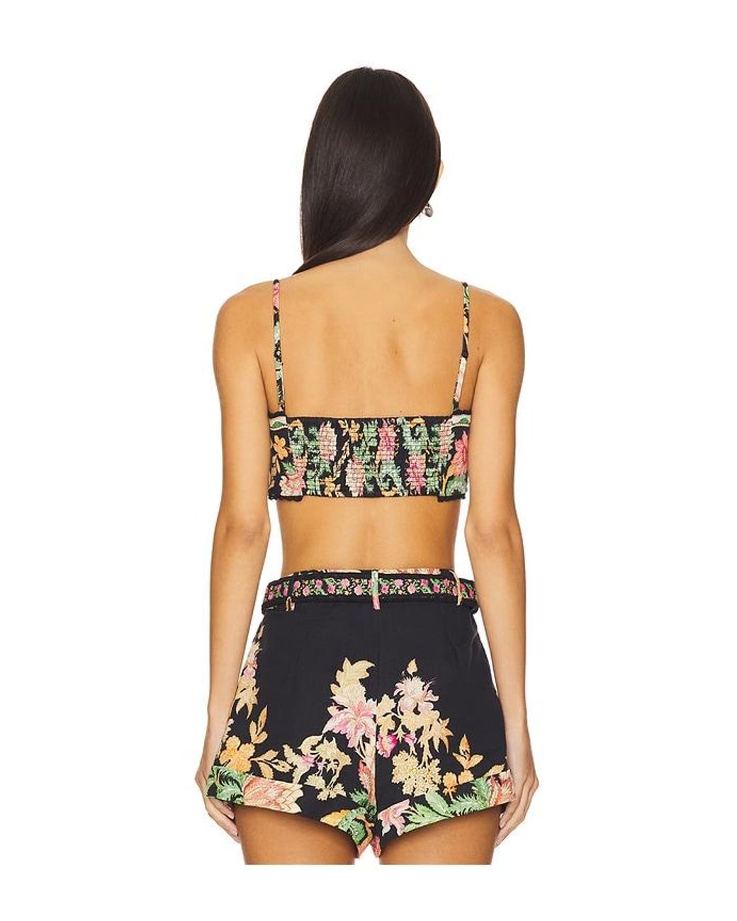 Hemant & Nandita Black Beaded Bralette