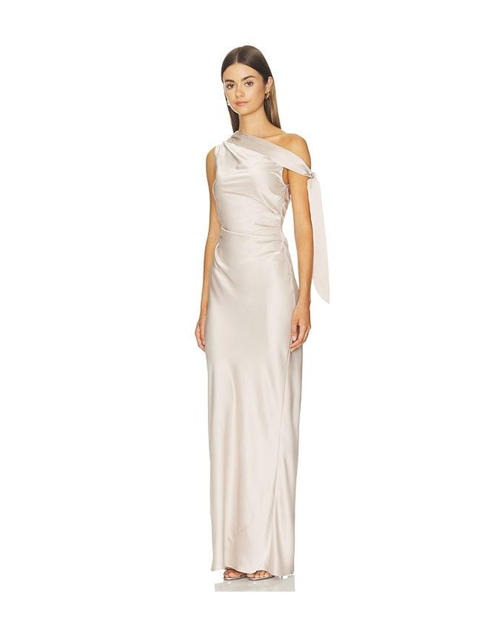 Amanda Uprichard White Naomi Gown