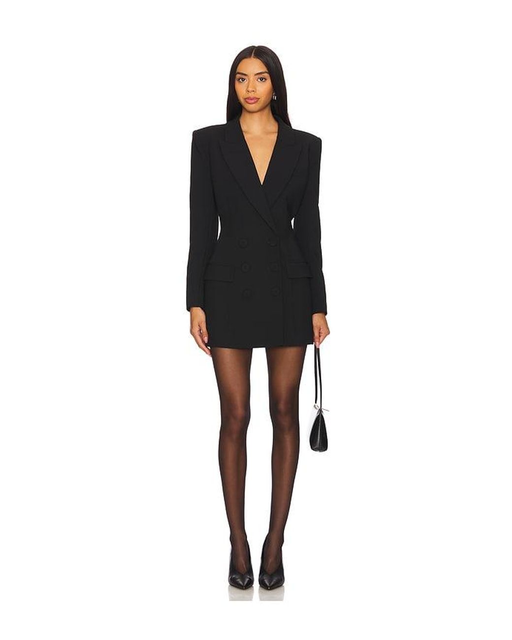 Nbd Black Jenni Blazer Mini Dress