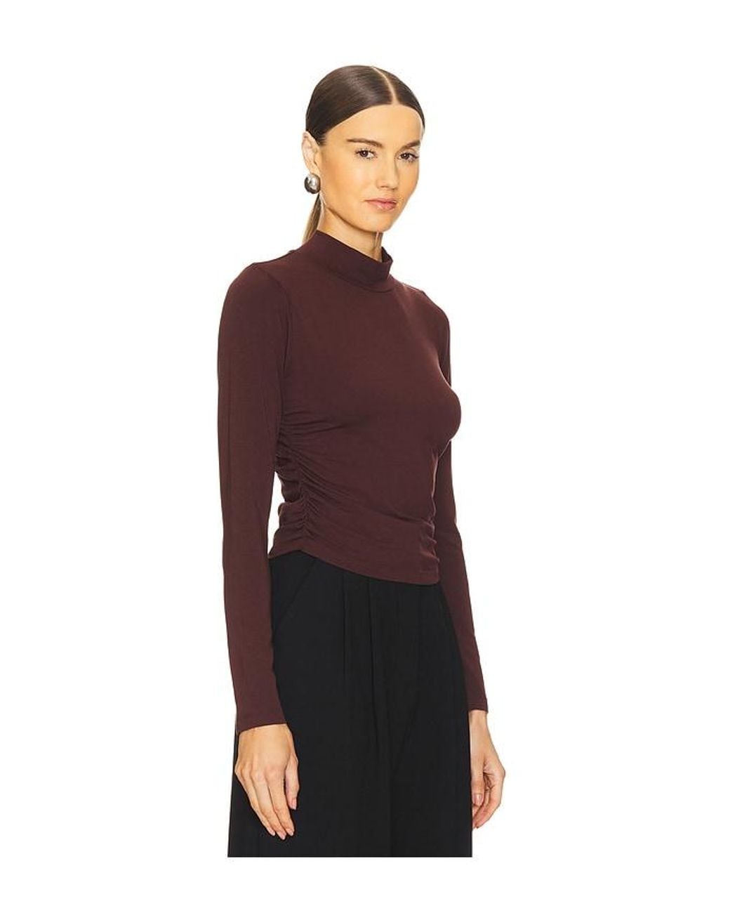 Bobi Purple Longsleeve Top