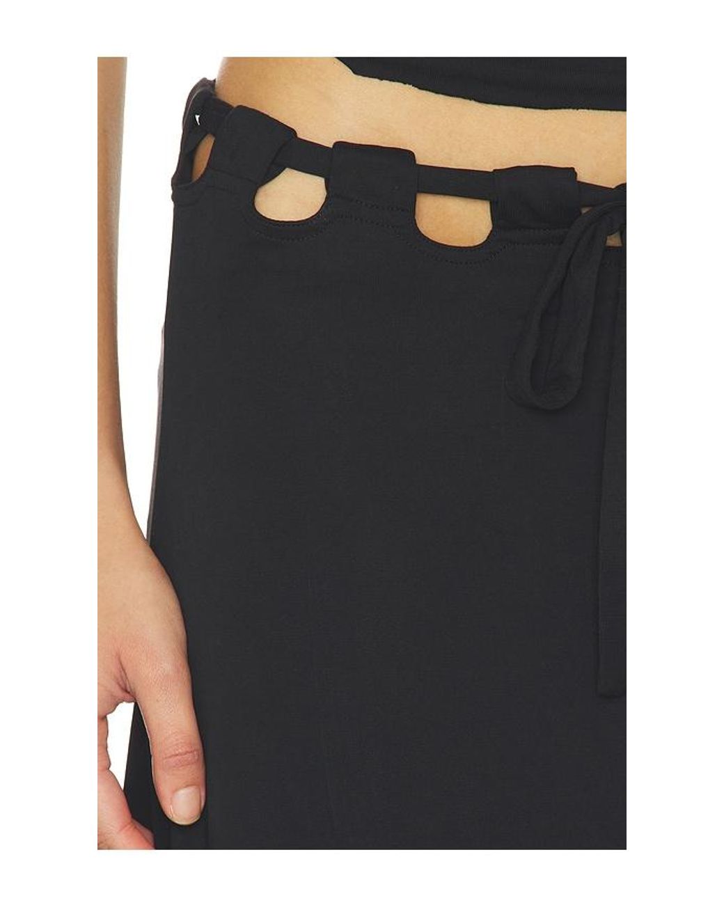 With Jean Black Carrie Skirt