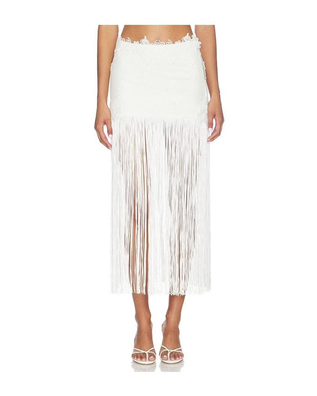 retroféte White Amaris Skirt