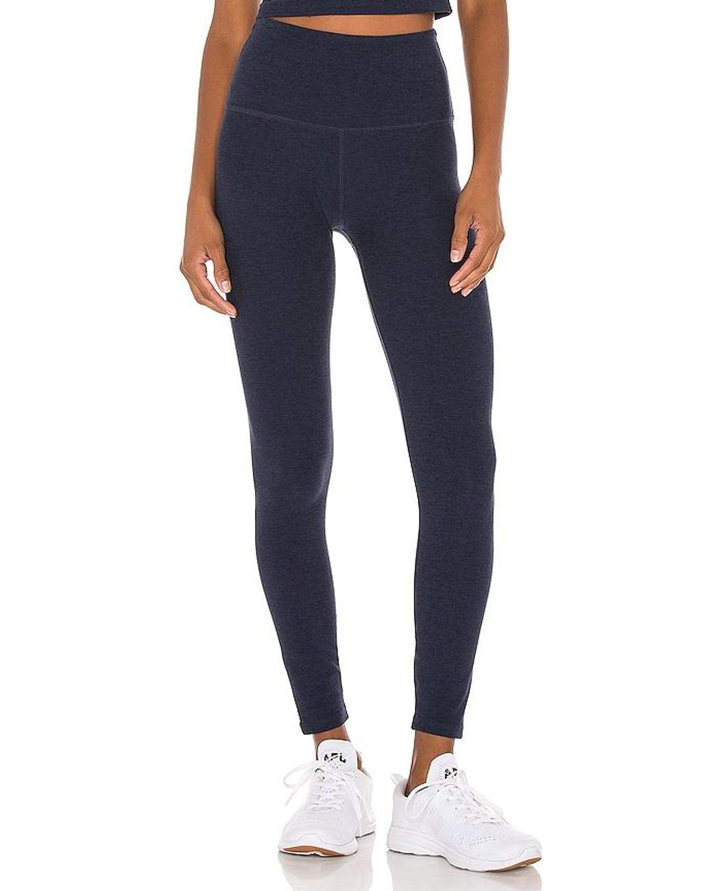 Spacedye Caught En The Midi High Waisted Legging En Color Azul Marino Talla (También En M, Xl, Xs) Beyond Yoga de color Blue