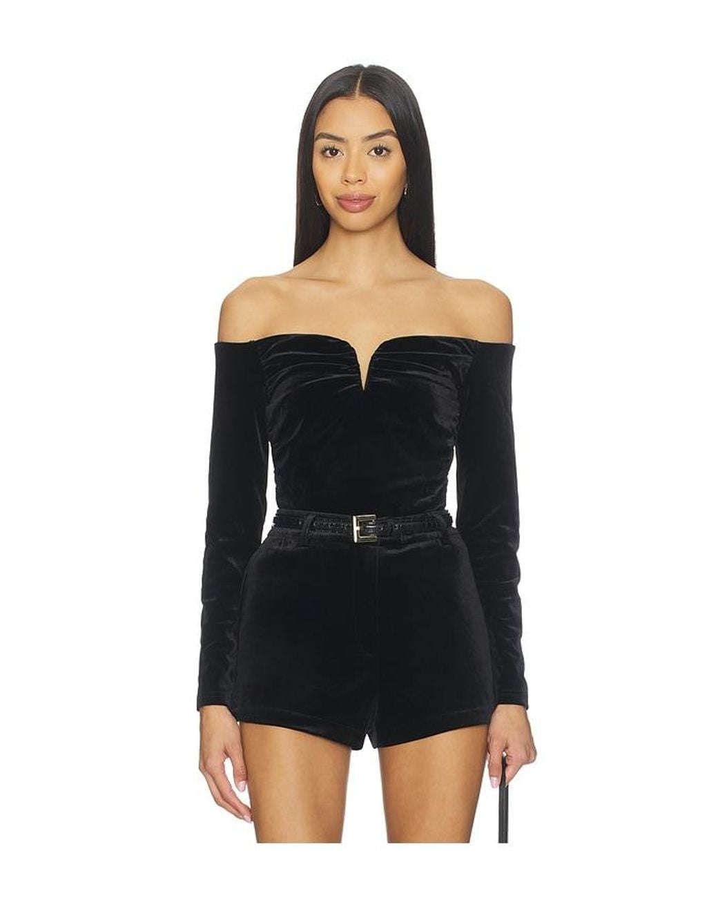Astr Black Salem Top