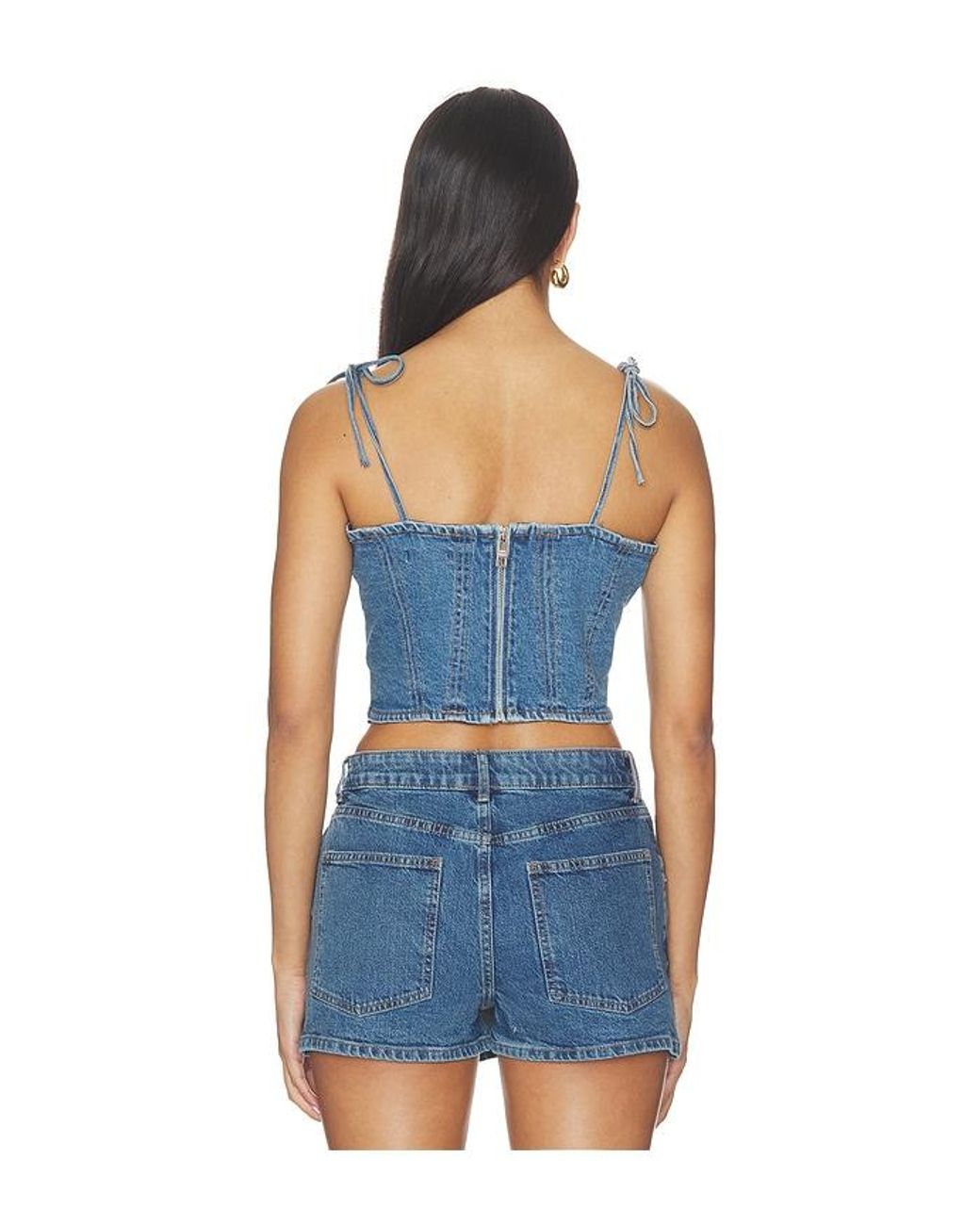 Steve Madden Blue Meaghan Top