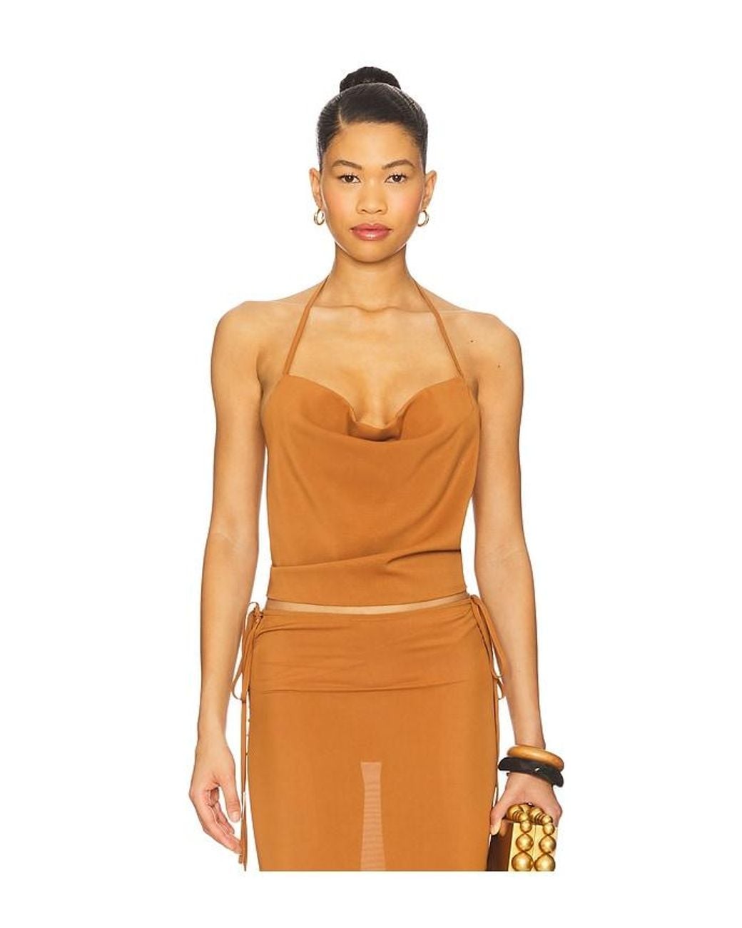 VDM Orange Romy Tide Top