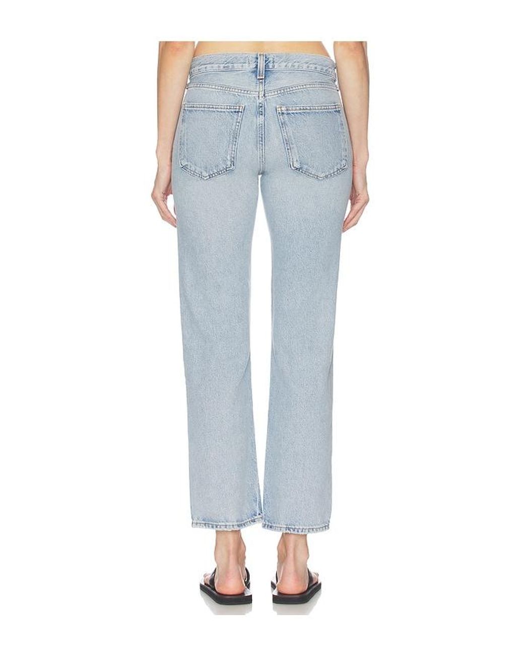 Agolde Blue Stovepipe Jean