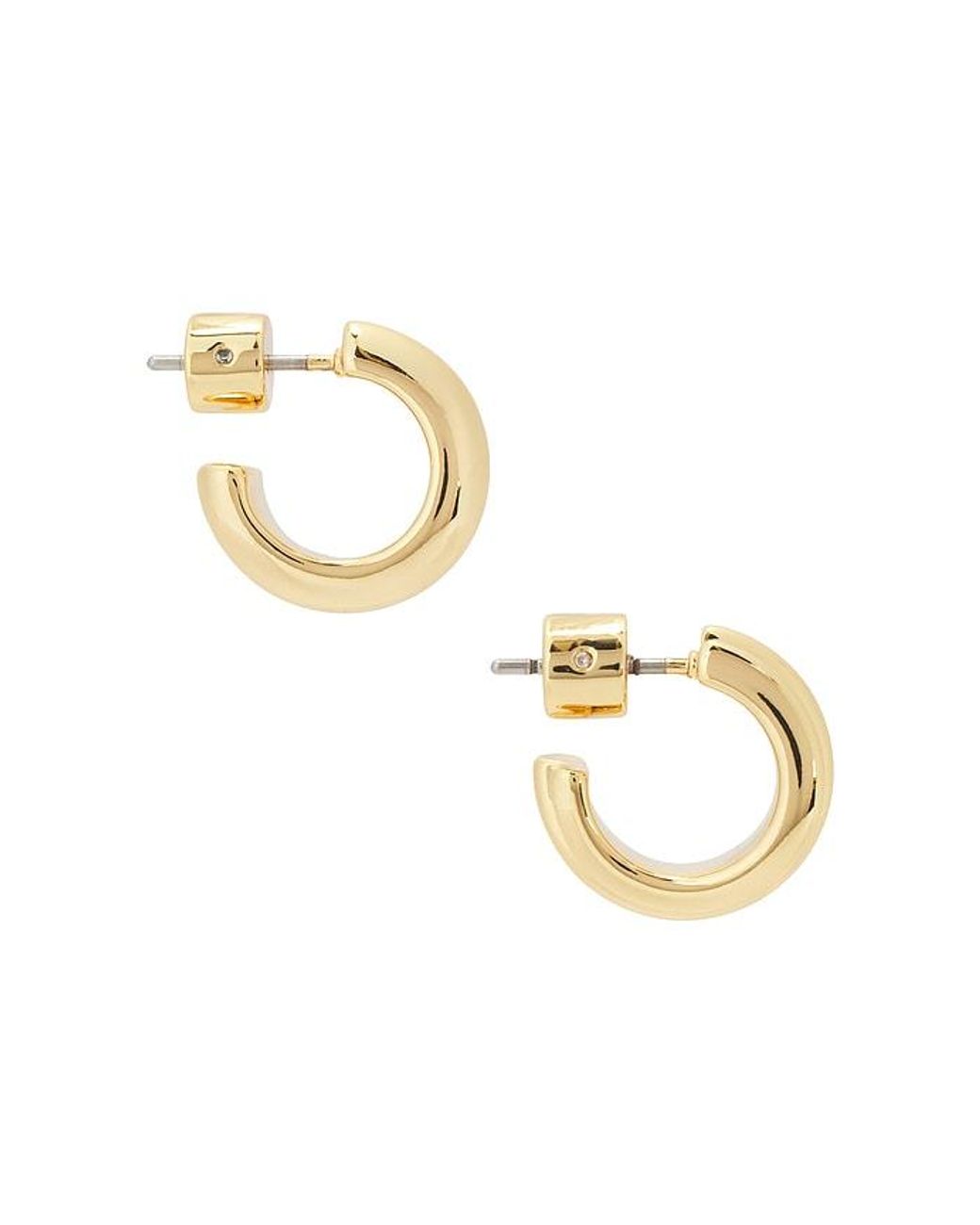 Jenny Bird Metallic Mini Lennon Hoops