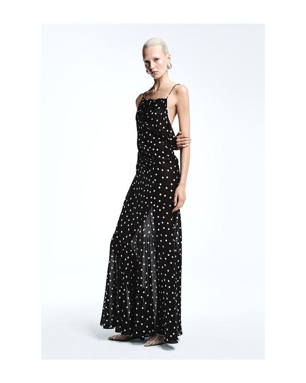 REVOLVE LOS ANGELES White Siagre Silk Backless Gown