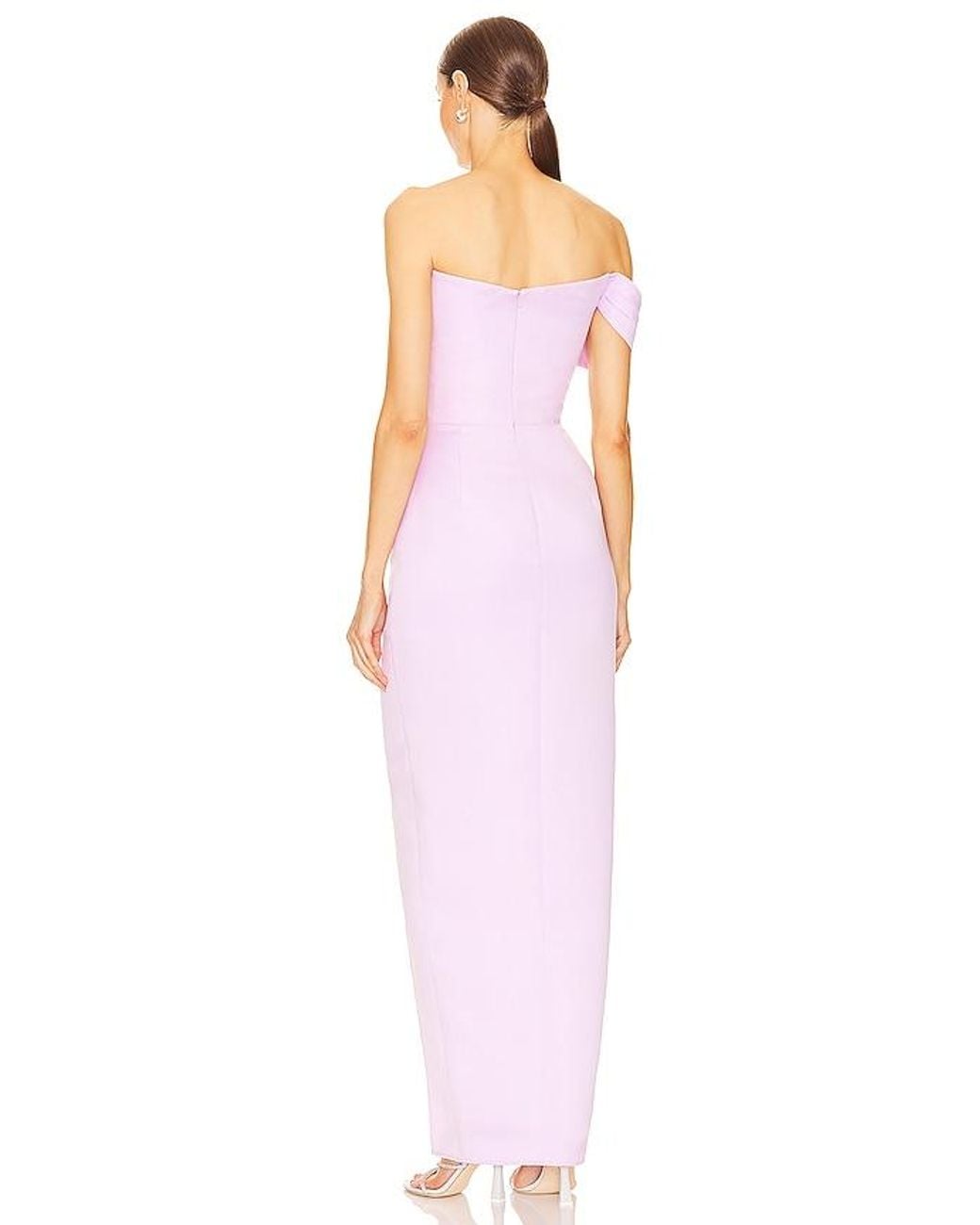 SAU LEE White Brandi Gown