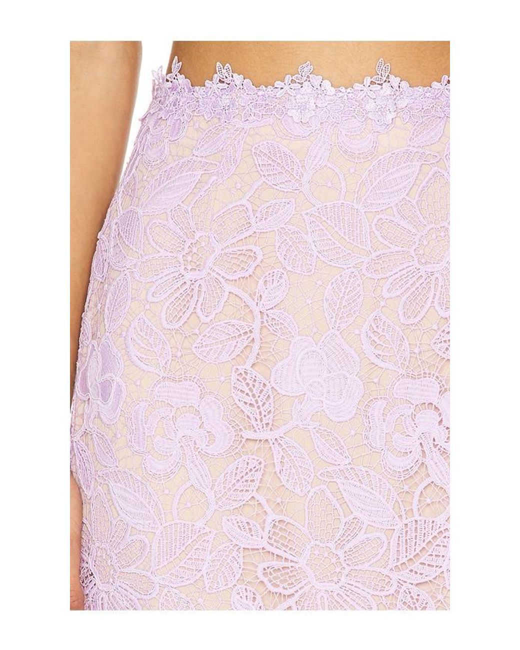 SAU LEE White Romy Lace Set