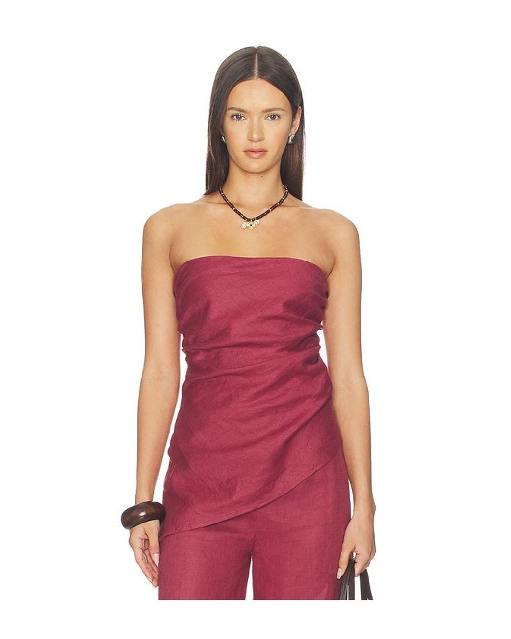 Faithfull The Brand Red Nera Top