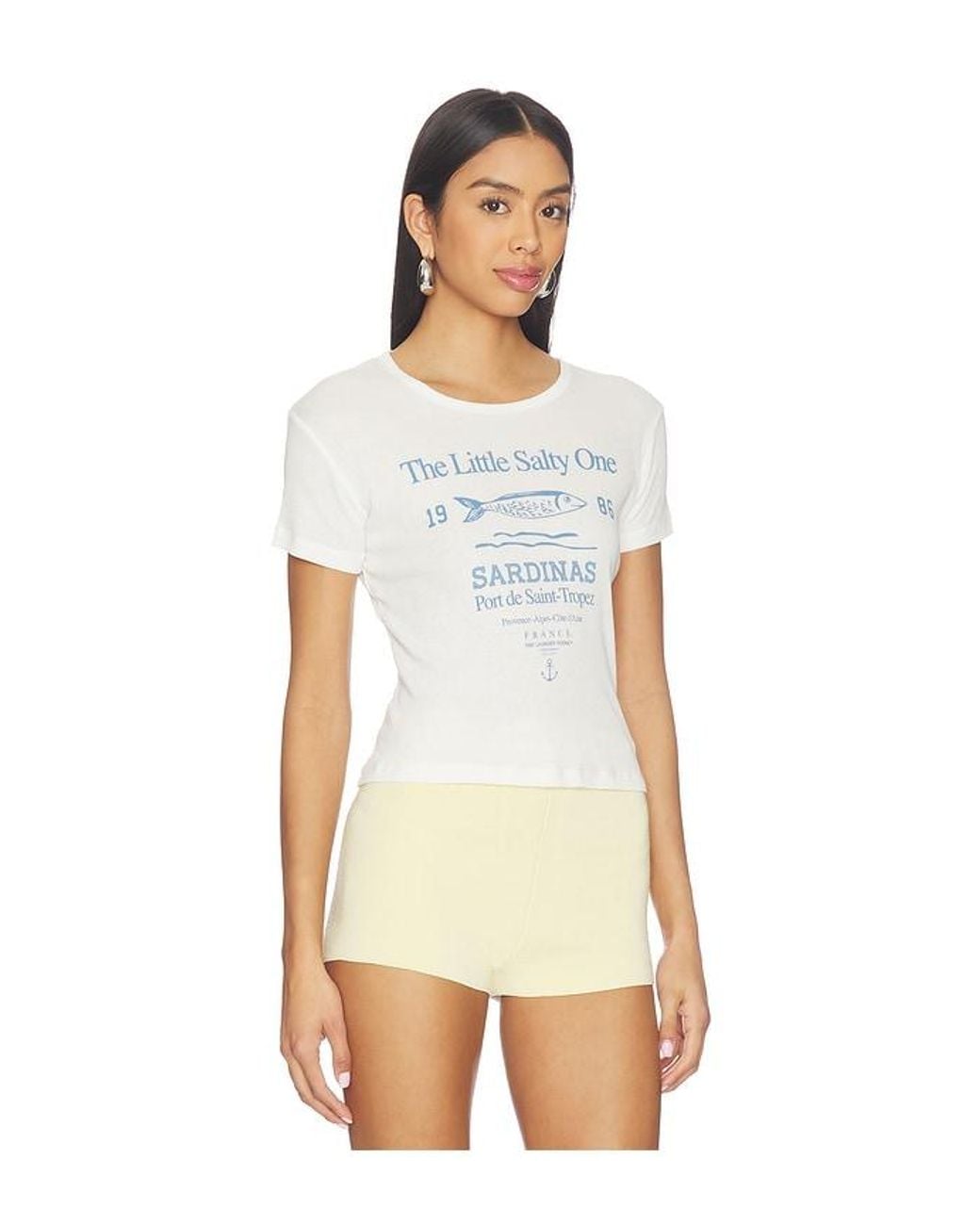 The Laundry Room Natural The Little Salty One Baby Tee