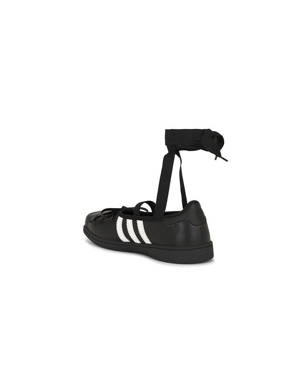 Adidas Originals Black X Jennie Superstar Sq Ballerina Flat