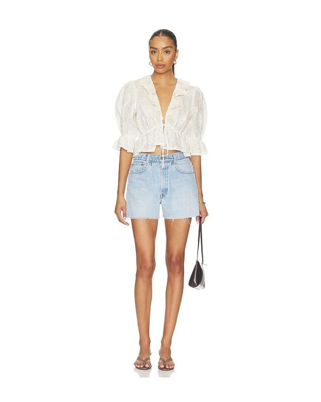 Tularosa White Elisa Blouse