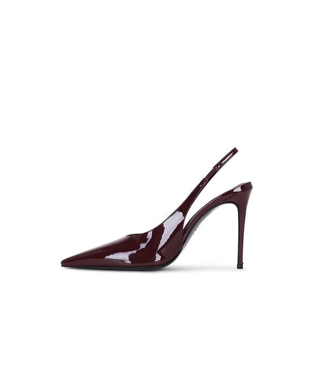 Black Suede Studio Brown Jordyn 100 Slingback Pump