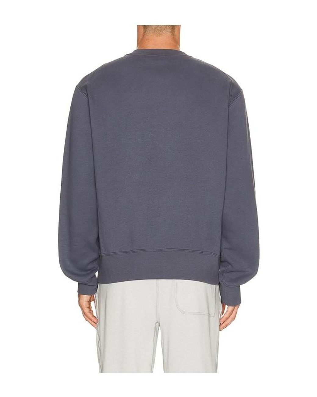 lululemon athletica Blue Steady State Crew Compact Fleece Sweater for men