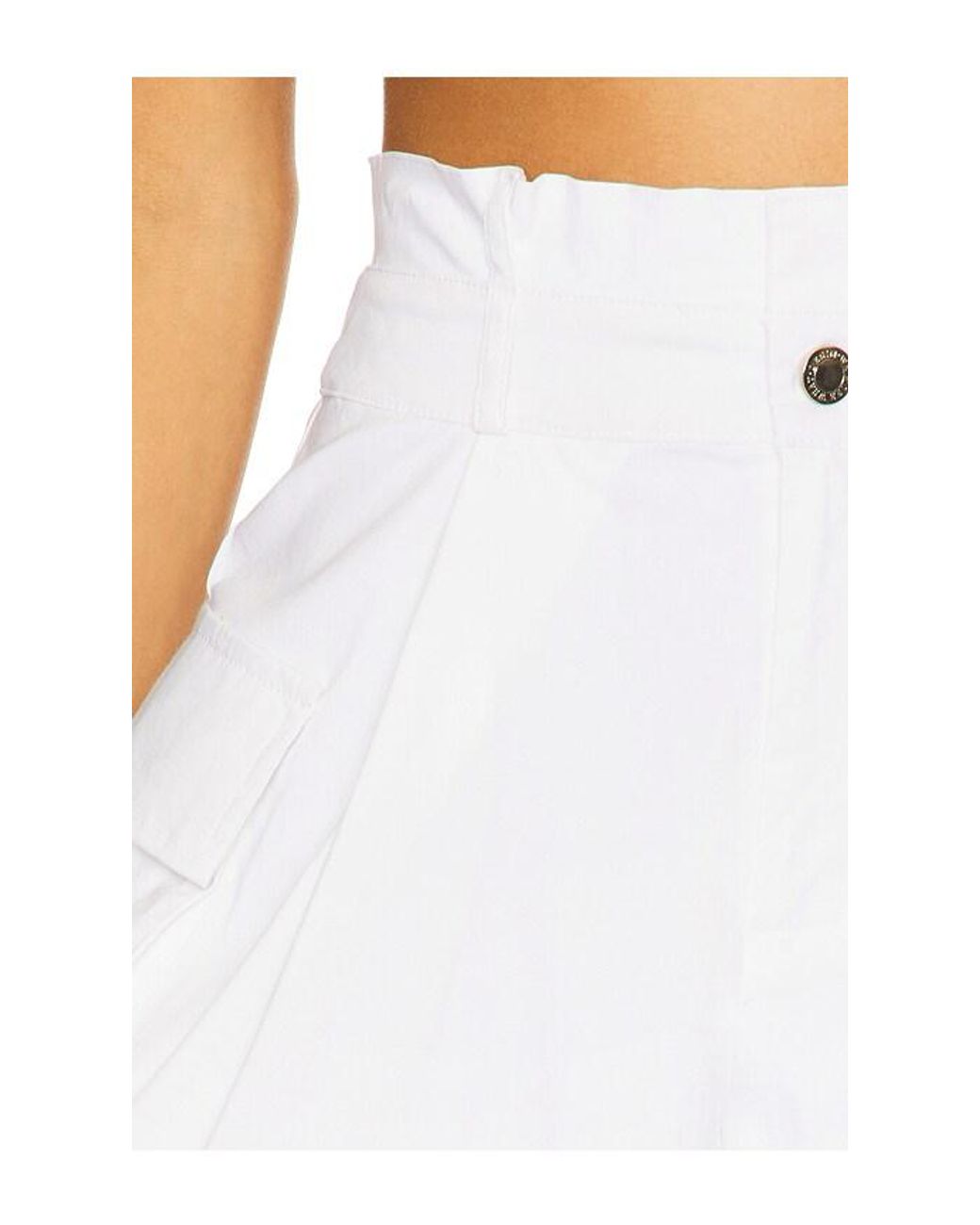 WeWoreWhat White Cargo Balloon Short