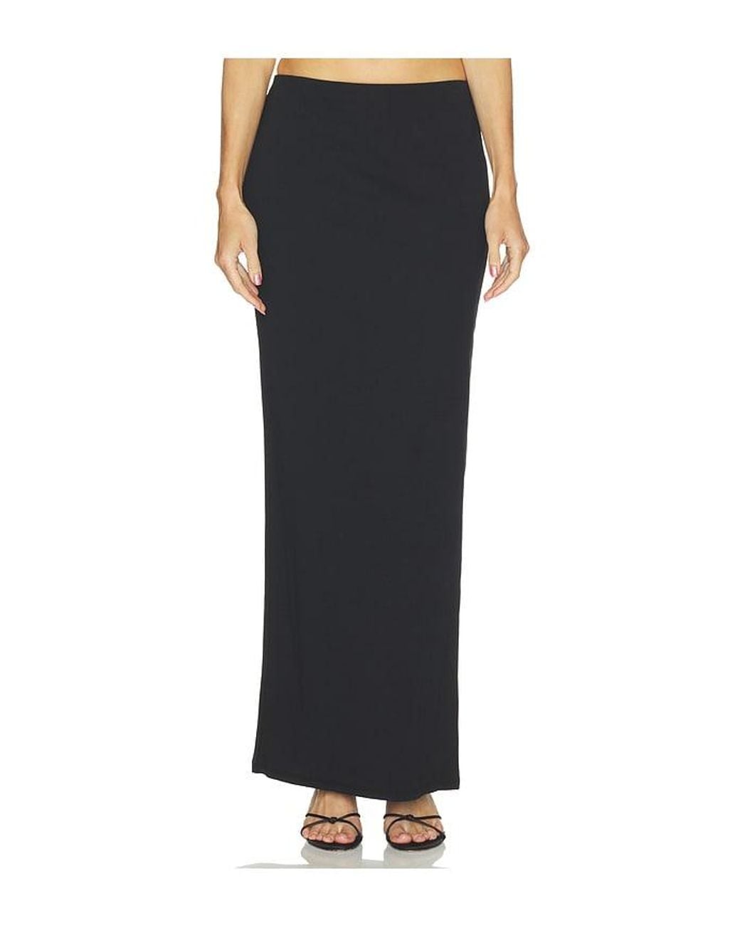 ALL THE WAYS Black Stefanie Maxi Skirt