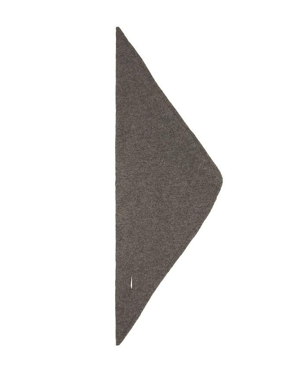 Hat Attack Black Triangle Knit Scarf