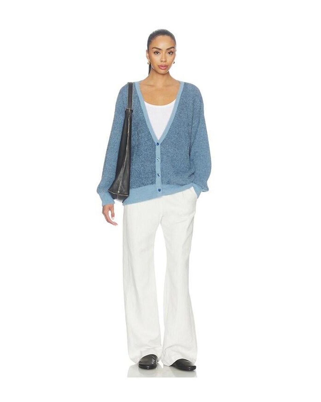 American Vintage Blue Sapowood Cardigan