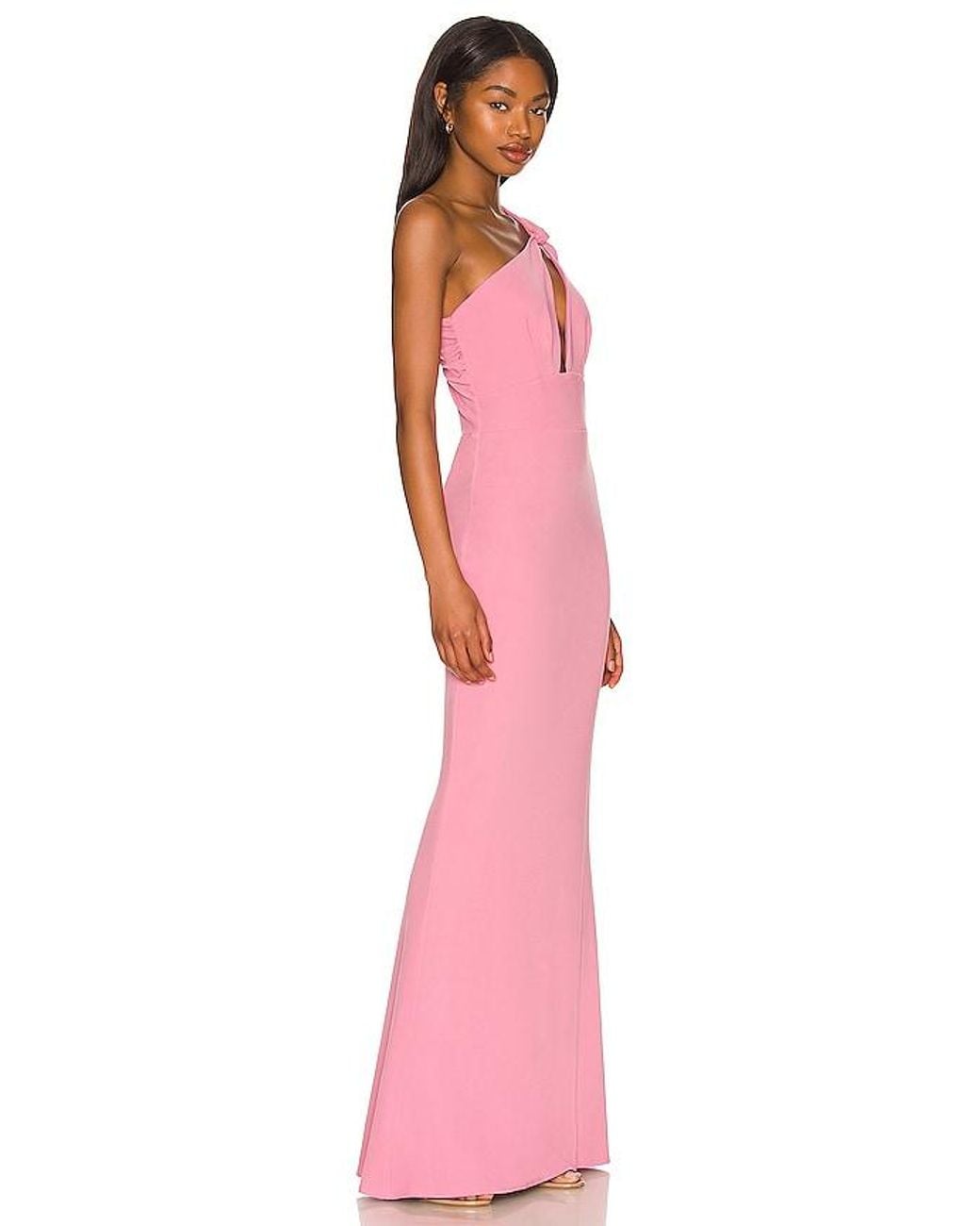 Katie May Pink Edgy Gown
