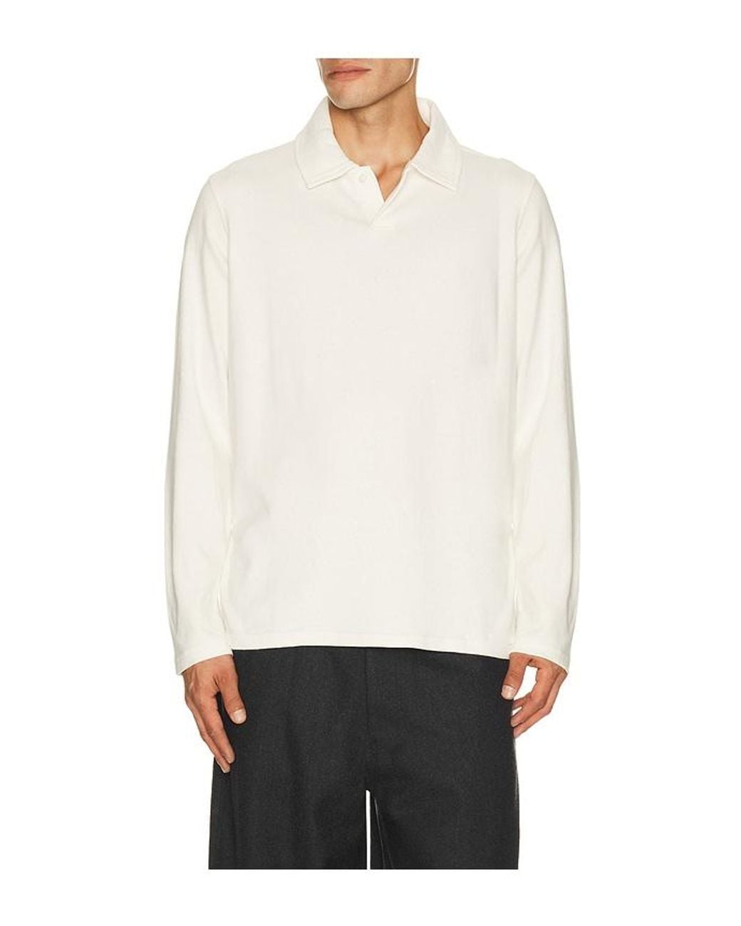 PAIGE White Hammond Polo for men