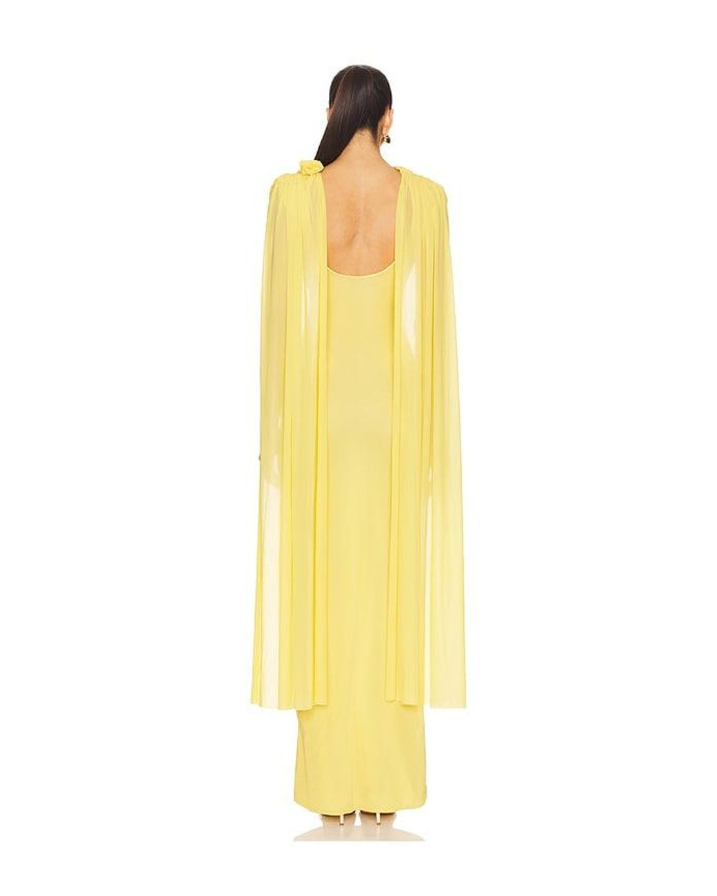 Maygel Coronel Yellow Batista Dress