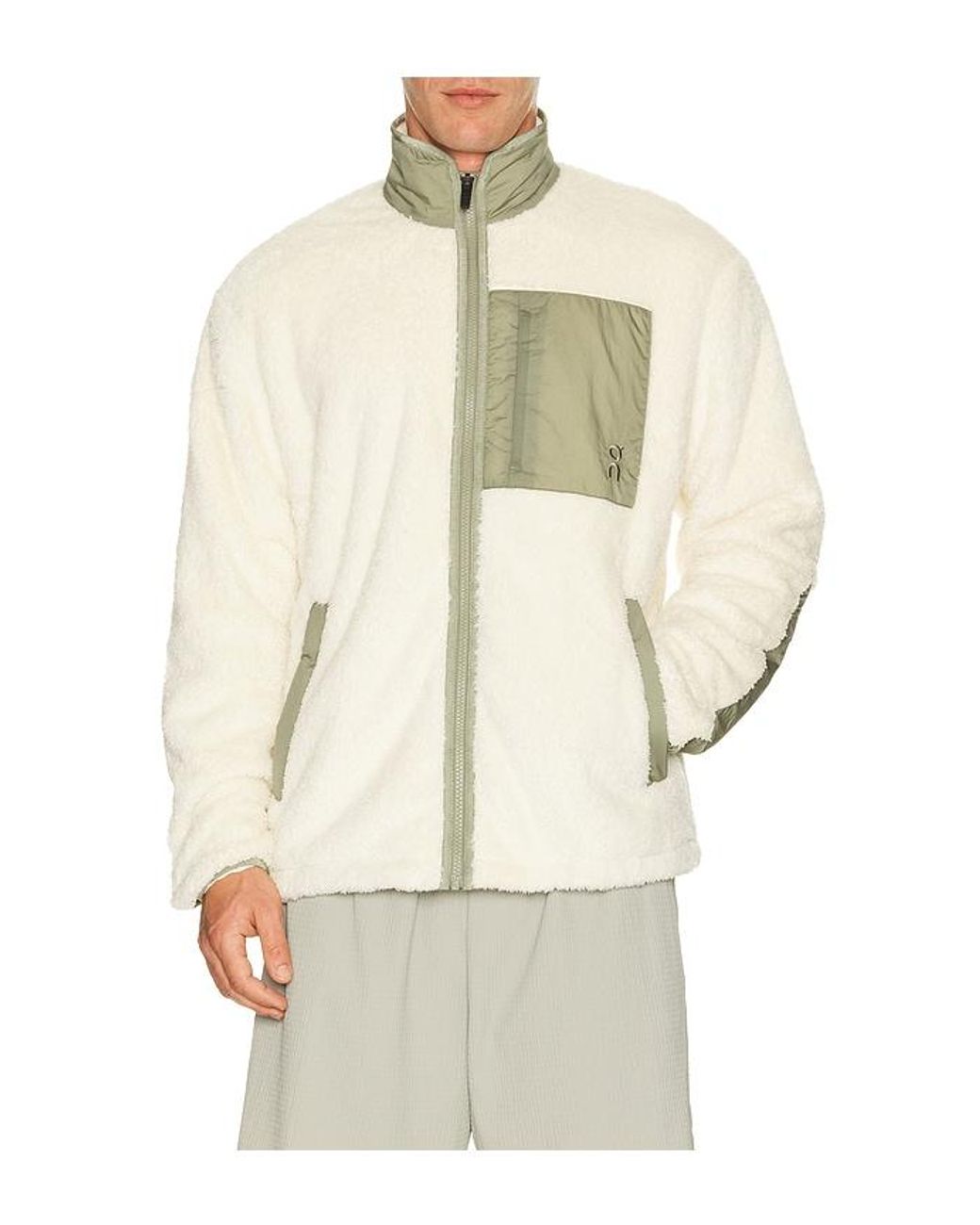 On Shoes Natural Ascent Fleece Jacket for men