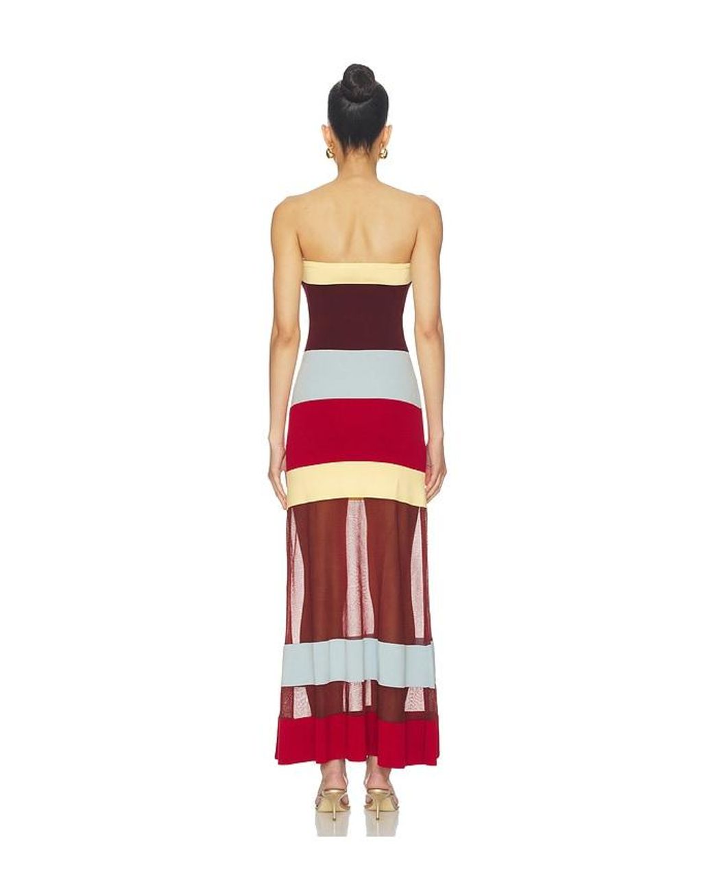 Solid & Striped Red The Nola Dress