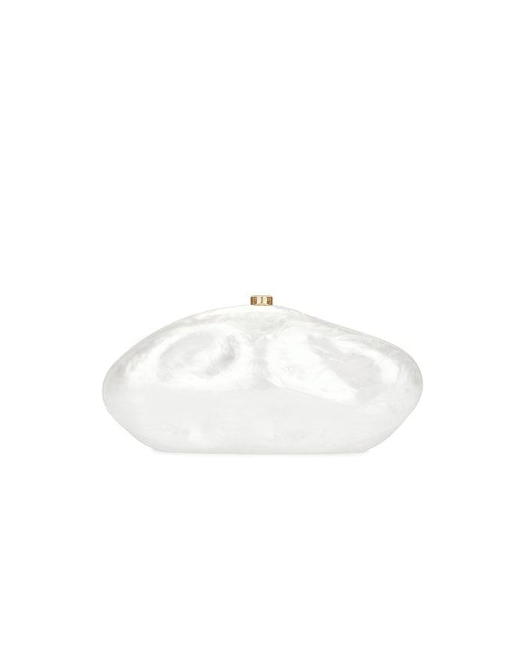 Cult Gaia White The Caldera Clutch