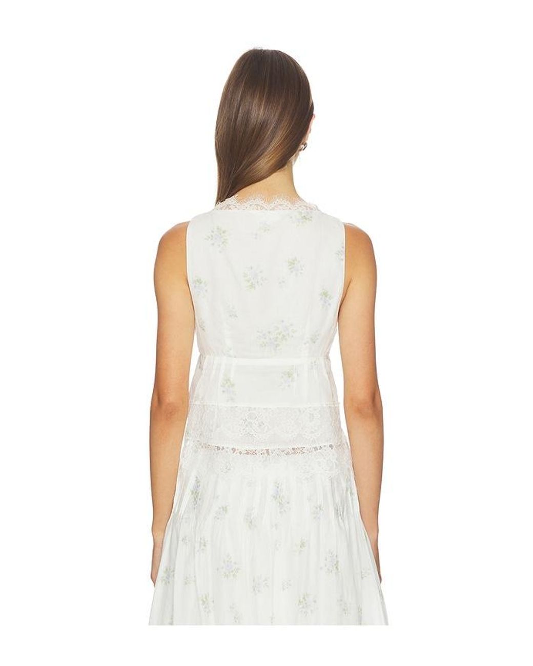 LPA White Everly Top