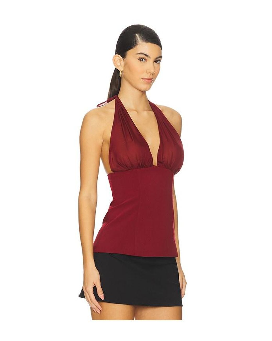 Stone Cold Fox Red X Revolve Bryce Top
